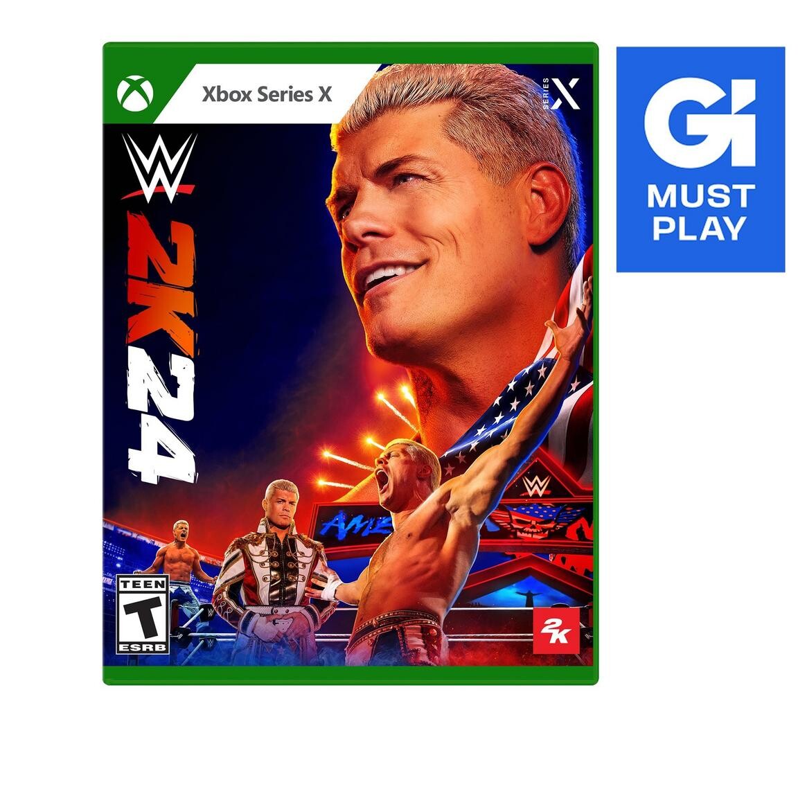 Видеоигра WWE 2K24 - Xbox Series X
Видеоигра WWE 2K24 - Xbox Series X