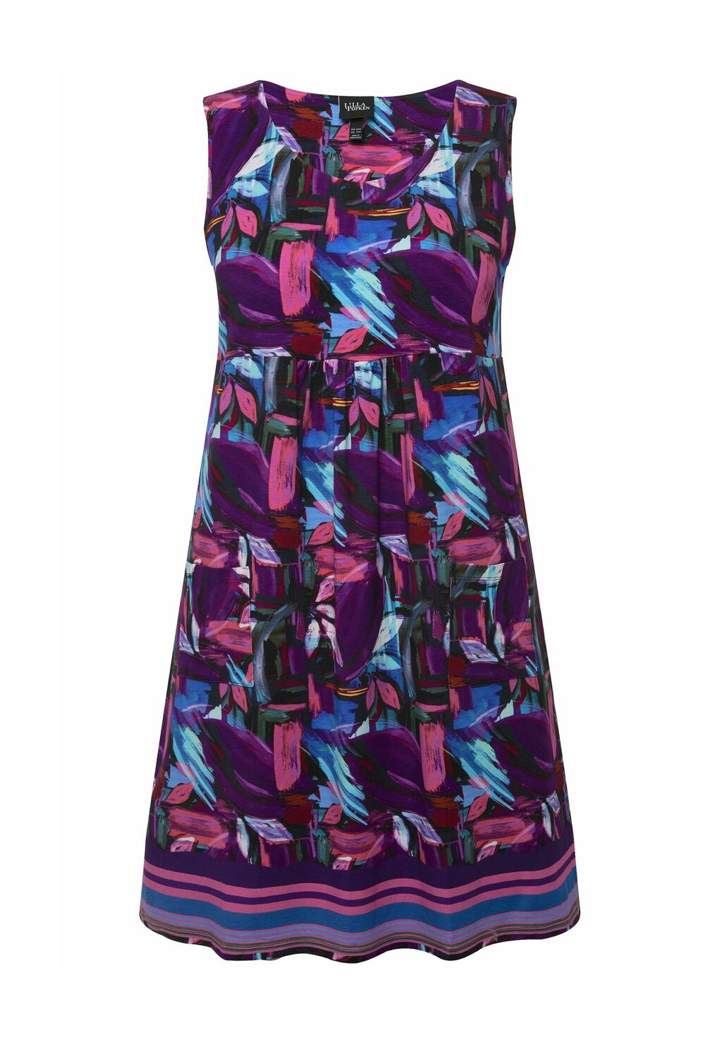 Дневное платье GEOMETRIC FLORAL SLEEVELESS SWING Ulla Popken, мультиколор
Дневное платье GEOMETRIC FLORAL SLEEVELESS SWING Ulla Popken, мультиколор