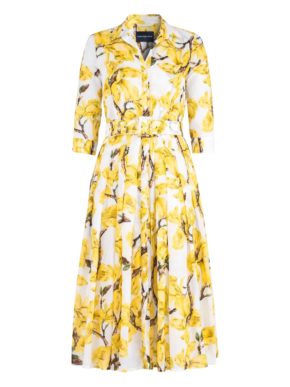 Плиссированное платье миди Audres Samantha Sung, желтый
Плиссированное платье миди Audres Samantha Sung, желтый