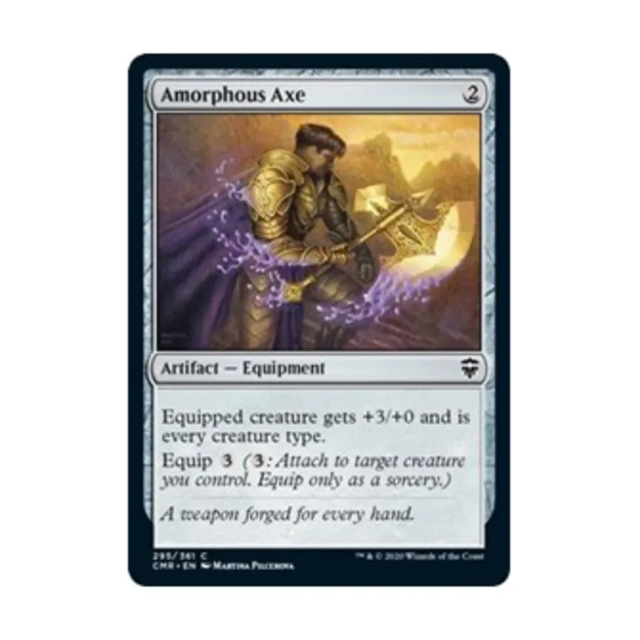 CCG Аморфный топор (С), MTG - Commander Legends
CCG Аморфный топор (С), MTG - Commander Legends