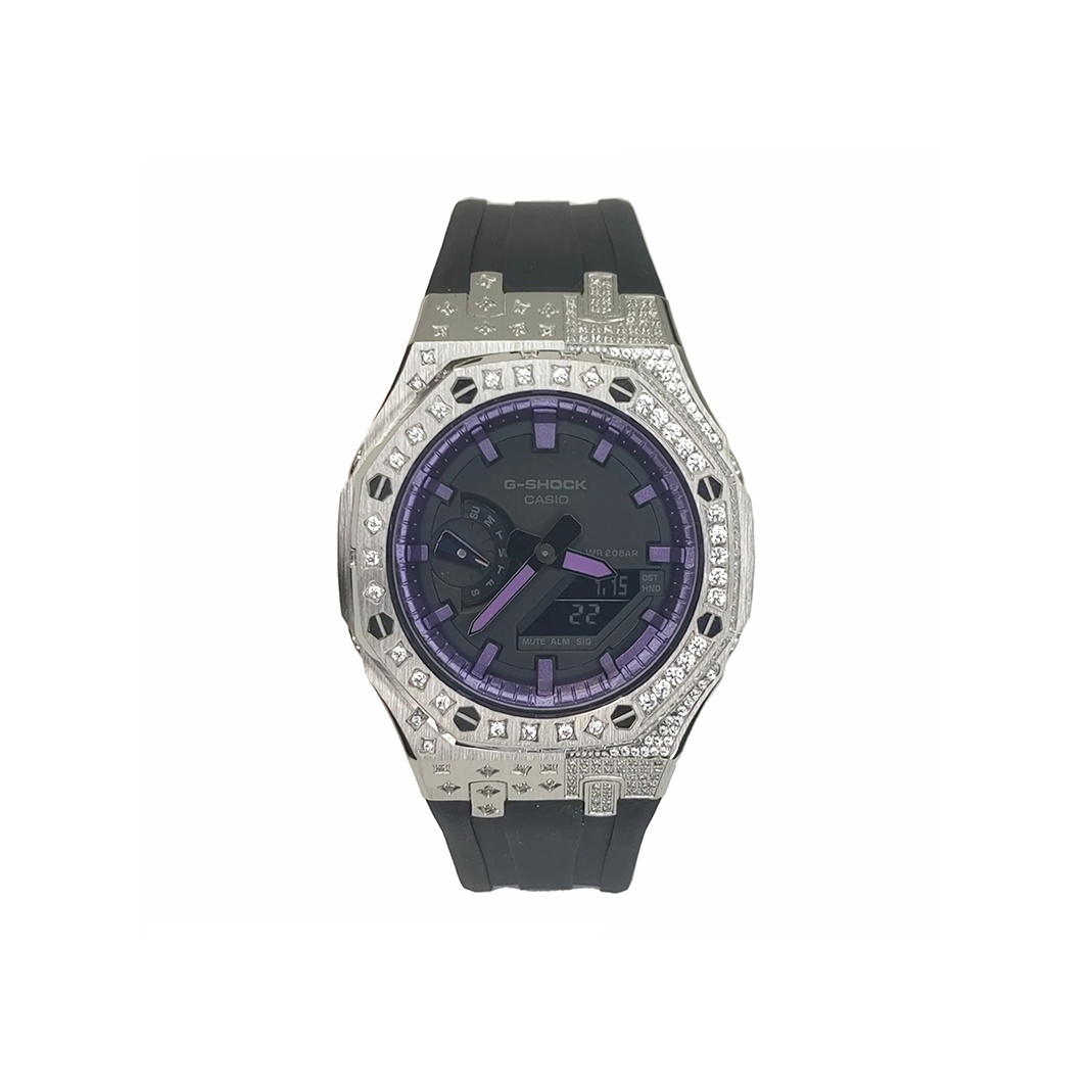 CASIO Часы Men Liquid Crystal/Analog Dual Display Series Black Watch, Silver Star Diamond Purple Black
CASIO Часы Men Liquid Crystal/Analog Dual Display Series Black Watch, Silver Star Diamond Purple Black