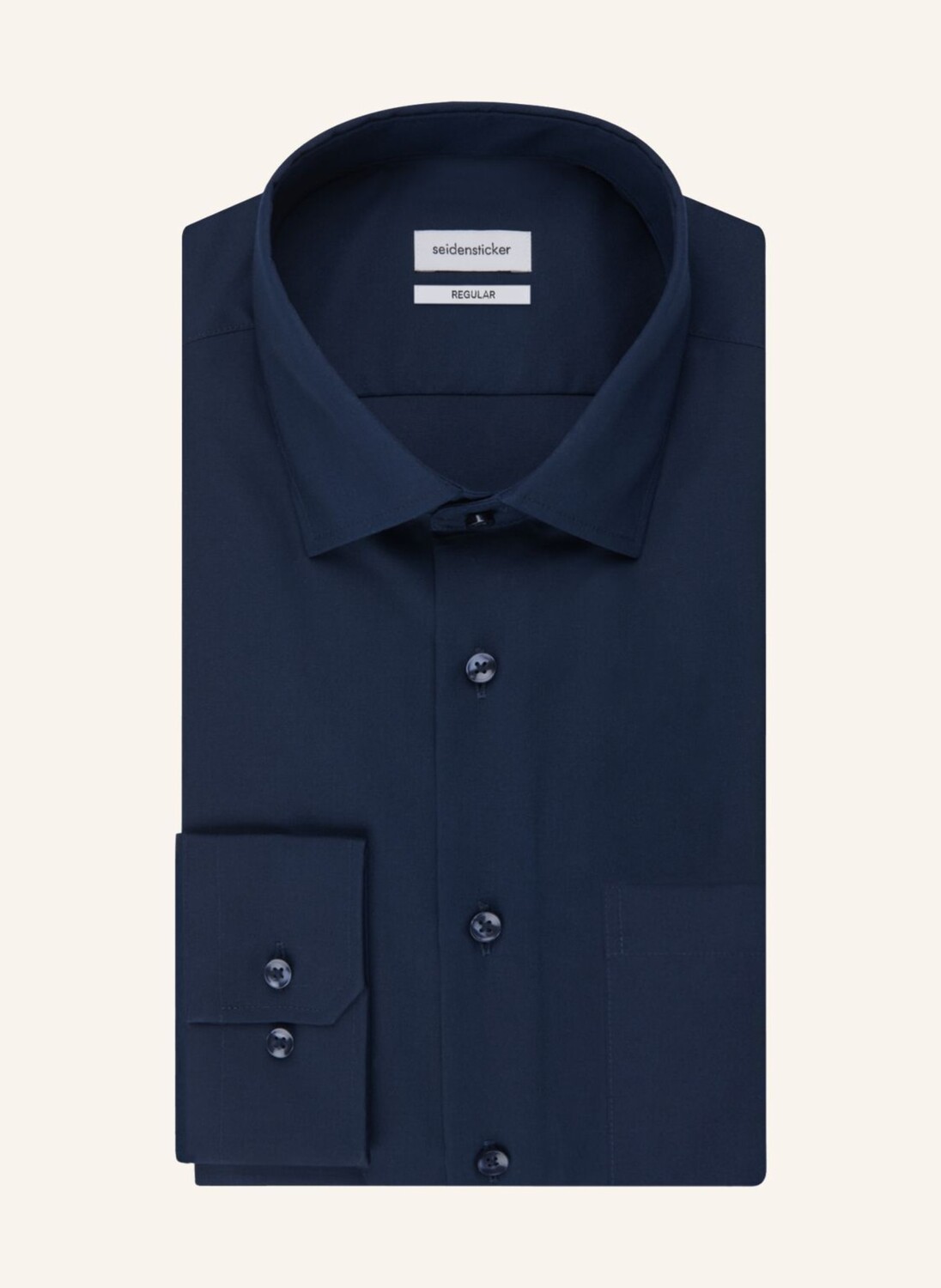 Рубашка seidensticker Regular Fit, темно-синий
Рубашка seidensticker Regular Fit, темно-синий
