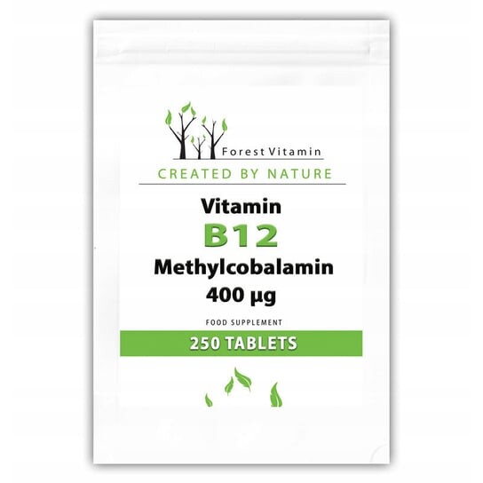 Forest Vitamin, Витамин B12 Метилкобаламин 400 мкг 250 таблеток
Forest Vitamin, Витамин B12 Метилкобаламин 400 мкг 250 таблеток
