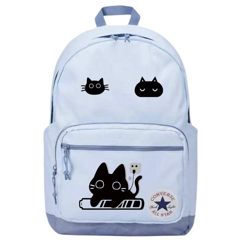 Converse Полиэстеровый рюкзак среднего размера унисекс светло-дымчато-серый, Charging Kitten
Converse Полиэстеровый рюкзак среднего размера унисекс светло-дымчато-серый, Charging Kitten