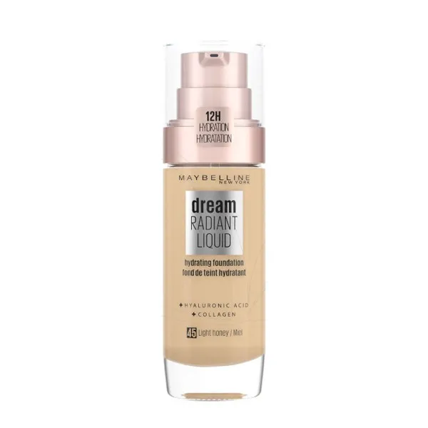 Увлажняющая основа под макияж Dream Radiant Liquid Maybelline New York, цвет miel
Увлажняющая основа под макияж Dream Radiant Liquid Maybelline New York, цвет miel