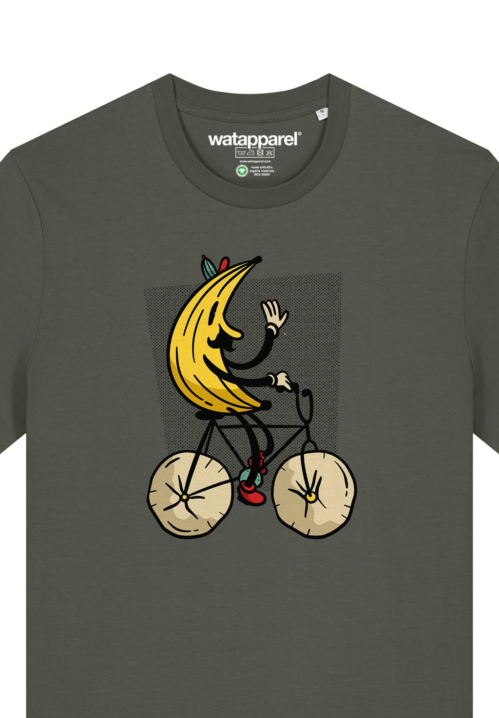 Футболка с принтом BANANA RIDER watapparel, хаки
Футболка с принтом BANANA RIDER watapparel, хаки
