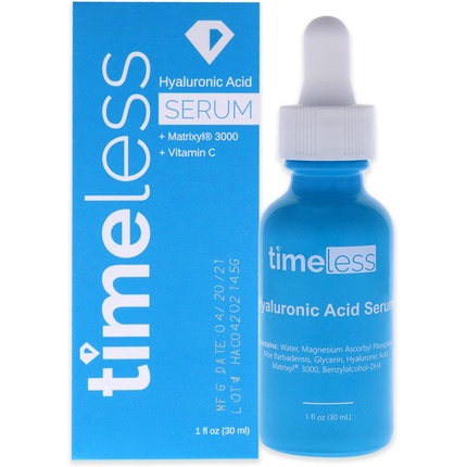 Сыворотка Timeless Hyaluronic Acid Vitamin C 1 унция Timeless Skin Care
Сыворотка Timeless Hyaluronic Acid Vitamin C 1 унция Timeless Skin Care
