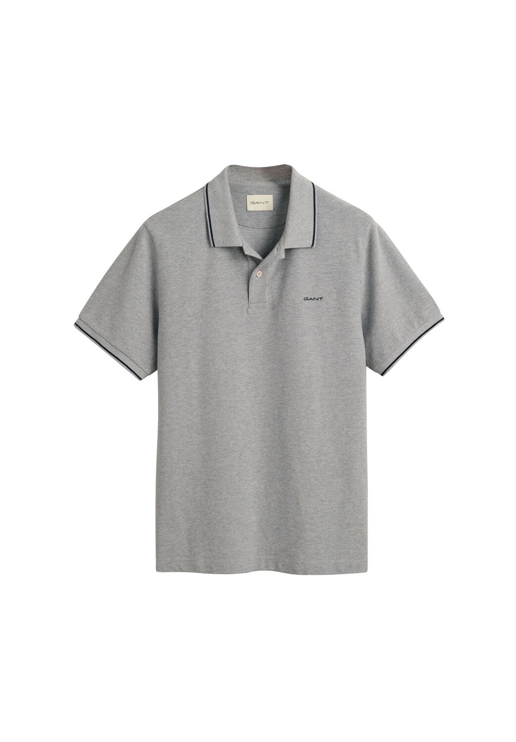 Рубашка-поло мужская - TIPPING PIQUE RUGGER, короткий рукав, планка на пуговицах, логотип, однотонная GANT, серый
Рубашка-поло мужская - TIPPING PIQUE RUGGER, короткий рукав, планка на пуговицах, логотип, однотонная GANT, серый