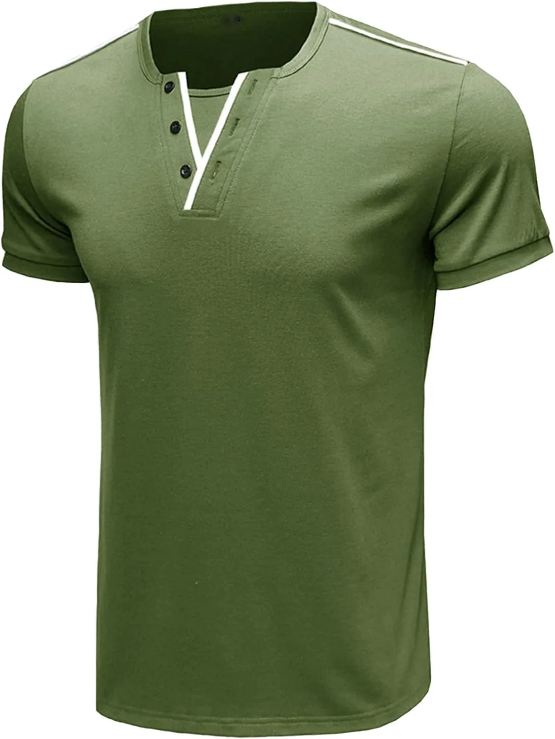 Футболка Henley V-образного выреза для мужчин, короткий рукав, однотонная JEsilunmaMY
Футболка Henley V-образного выреза для мужчин, короткий рукав, однотонная JEsilunmaMY