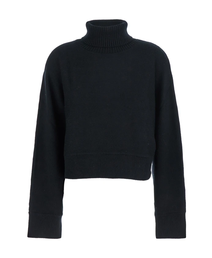 Черный укороченный пуловер "летучая мышь" Michael Kors, черный
Черный укороченный пуловер "летучая мышь" Michael Kors, черный