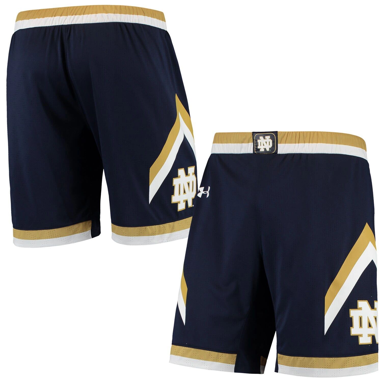 Мужские темно-синие баскетбольные шорты Notre Dame Fighting Irish Replica Under Armour
Мужские темно-синие баскетбольные шорты Notre Dame Fighting Irish Replica Under Armour