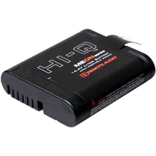 Remote Audio Hi-Q Portable Lithium-Ion Battery HIQ49
Remote Audio Hi-Q Portable Lithium-Ion Battery HIQ49