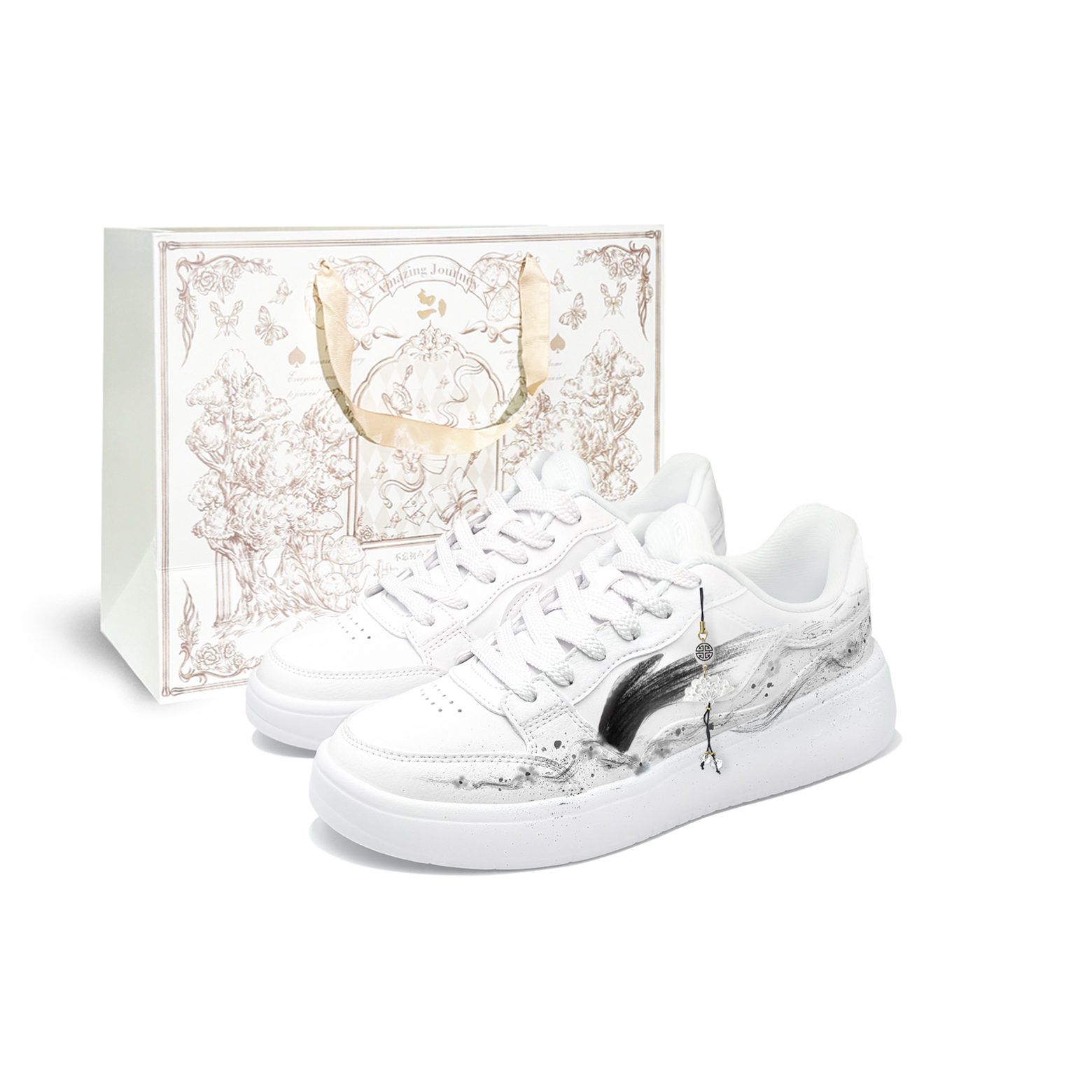 LINING Кроссовки для скейтбординга Acer Truncatum, износостойкие, увеличивающие рост, низкие, мужские, черно-белые
LINING Кроссовки для скейтбординга Acer Truncatum, износостойкие, увеличивающие рост, низкие, мужские, черно-белые