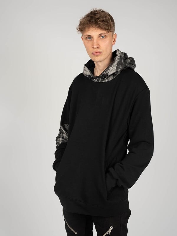 Толстовка Lawz мужское La Haine Inside Us, черный 
Толстовка Lawz мужское La Haine Inside Us, черный