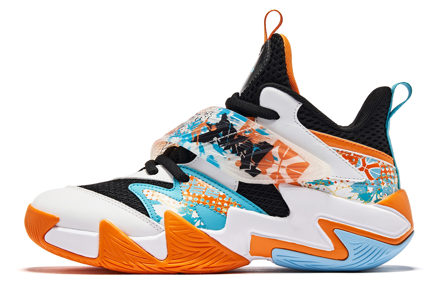 Детские баскетбольные кроссовки GS Mid-top черные/синие Qiaodan
Детские баскетбольные кроссовки GS Mid-top черные/синие Qiaodan