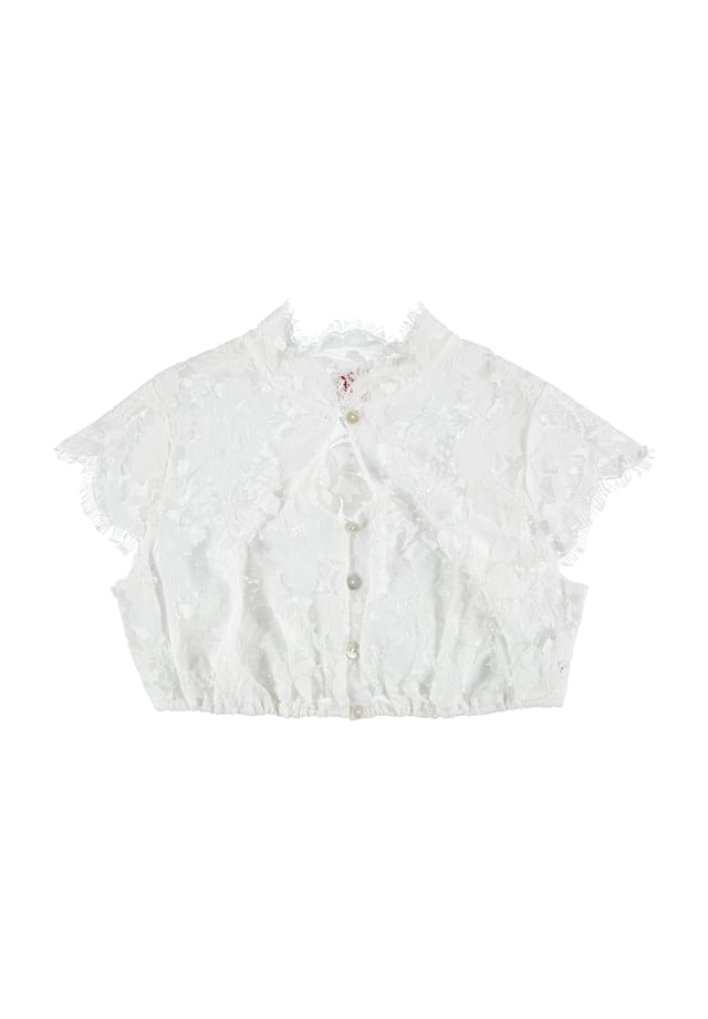 Блузка дирндль с воротником-стойкой и кружевом Spieth & Wensky, белый
Блузка дирндль с воротником-стойкой и кружевом Spieth & Wensky, белый