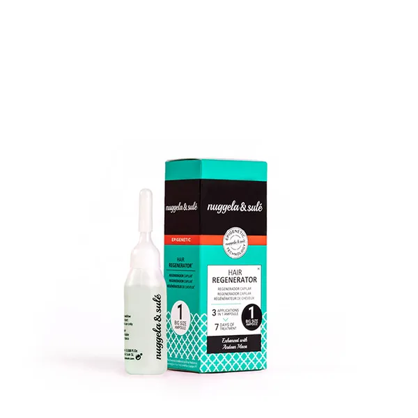 Ампулы, увеличивающие густоту волос Regenerador Capilar Nuggela & Sulé, 1 UD
Ампулы, увеличивающие густоту волос Regenerador Capilar Nuggela & Sulé, 1 UD