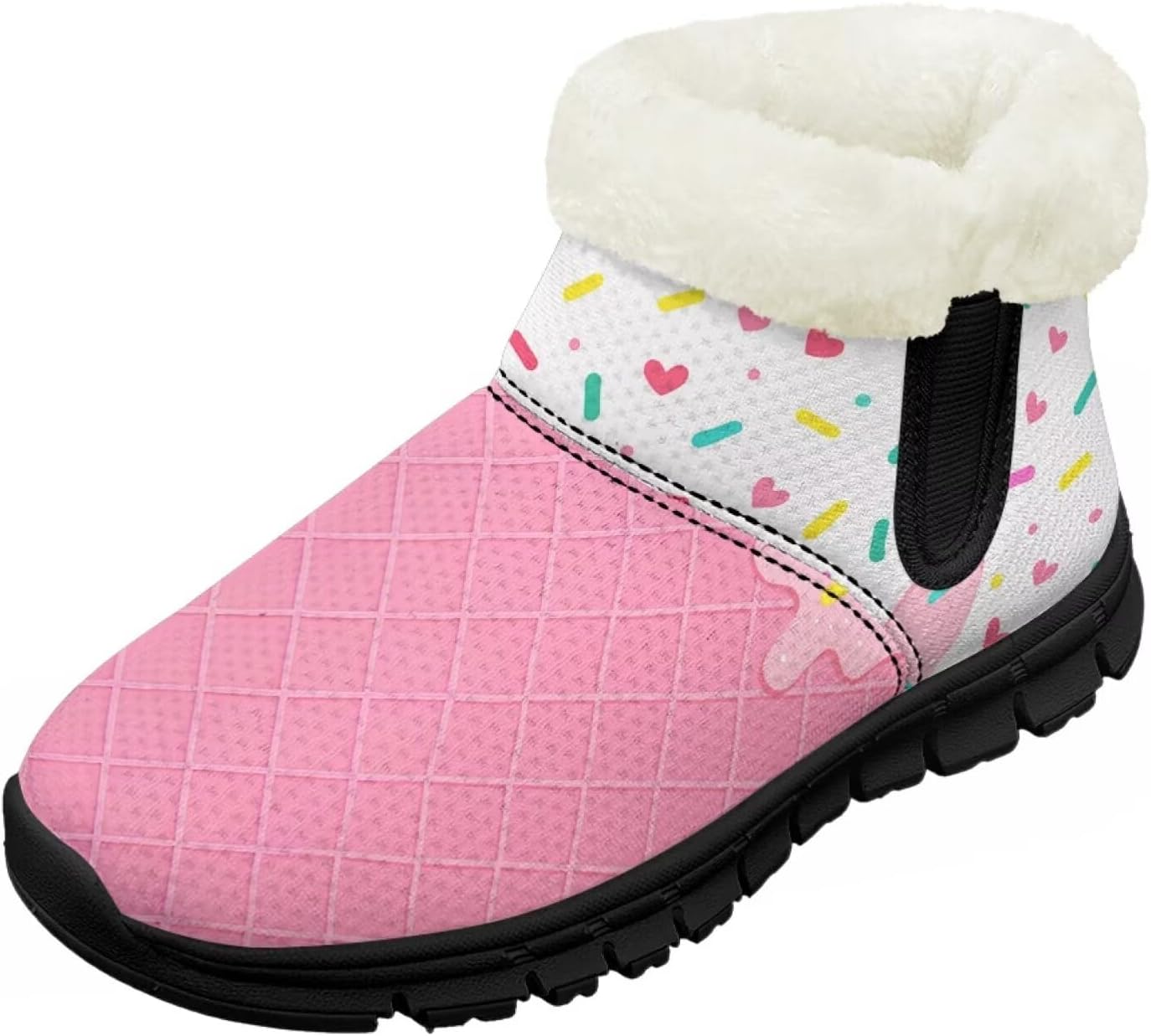 Детские зимние ботинки для девочек с меховой подкладкой, короткие, с противоскользящей подошвой, легкие, теплые ботиночки на молнии Pointodoor, Moon Sun Print
Детские зимние ботинки для девочек с меховой подкладкой, короткие, с противоскользящей подошвой, легкие, теплые ботиночки на молнии Pointodoor, Moon Sun Print