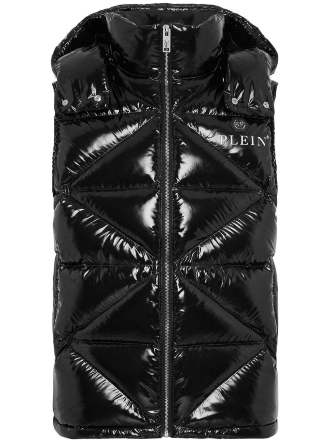 Philipp Plein дутый жилет Hexagon с логотипом, черный
Philipp Plein дутый жилет Hexagon с логотипом, черный