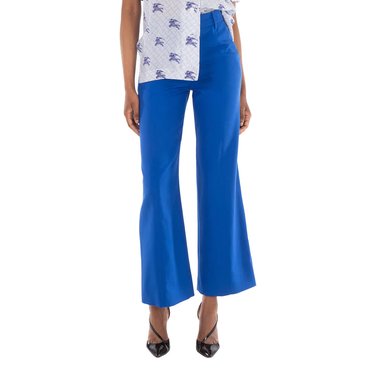 Брюки Burberry Laurel широкого кроя из шерсти, синий
Брюки Burberry Laurel широкого кроя из шерсти, синий