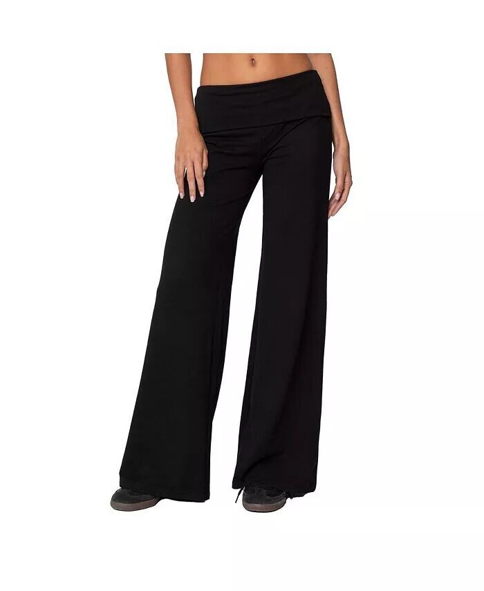 Женские широкие брюки с отложным воротником Edikted, черный
Женские широкие брюки с отложным воротником Edikted, черный