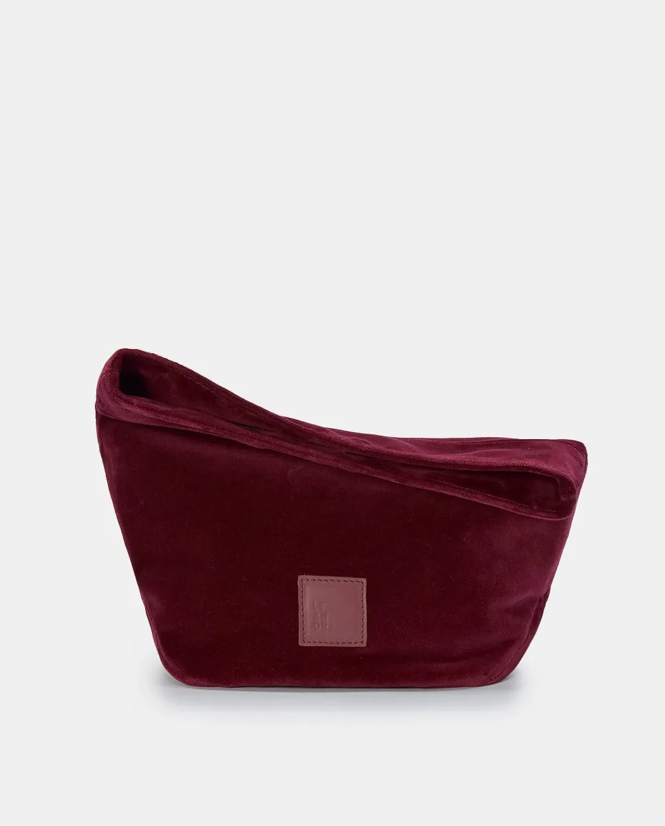 Вечерний бархатный клатч Leandra, бордовый
Вечерний бархатный клатч Leandra, бордовый