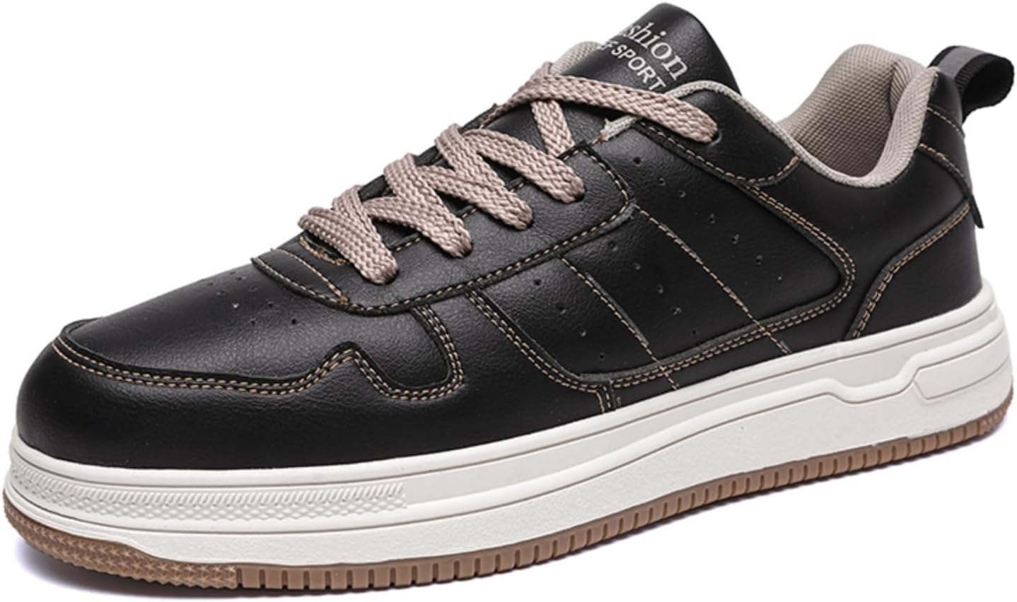 Мужские кроссовки на шнуровке с платформой: круглый носок, низкий верх, противоскользящие, идеальны для спортзала, спорта и ежедневных прогулок Kpdwfms, черный
Мужские кроссовки на шнуровке с платформой: круглый носок, низкий верх, противоскользящие, идеальны для спортзала, спорта и ежедневных прогулок Kpdwfms, черный