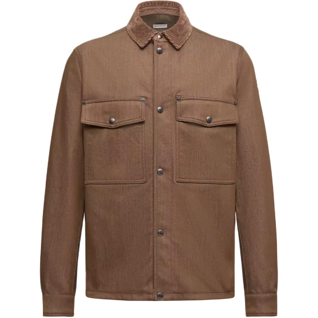 Вельветовая рубашка Moncler, коричневый
Вельветовая рубашка Moncler, коричневый