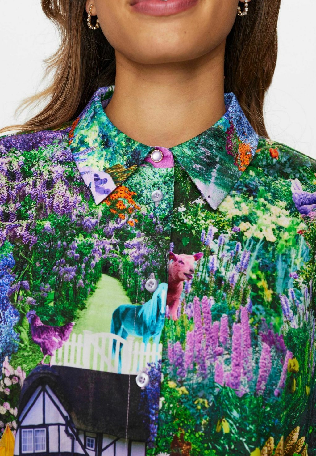 Платье-рубашка NUGARDEN Nümph, зеленый 
Платье-рубашка NUGARDEN Nümph, зеленый