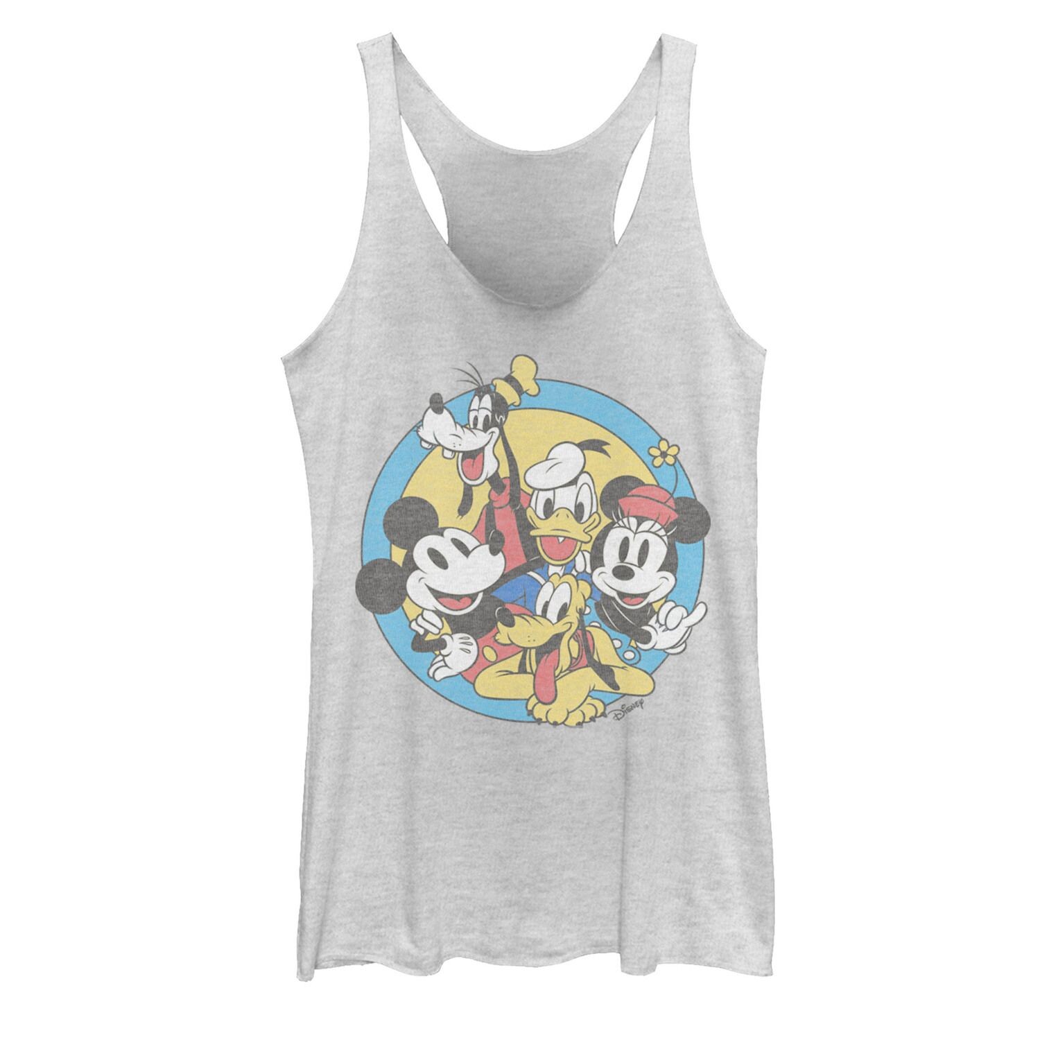Майка для юниоров Disney's «Микки Маус и друзья» в стиле ретро, групповая фотография Licensed Character
Майка для юниоров Disney's «Микки Маус и друзья» в стиле ретро, групповая фотография Licensed Character