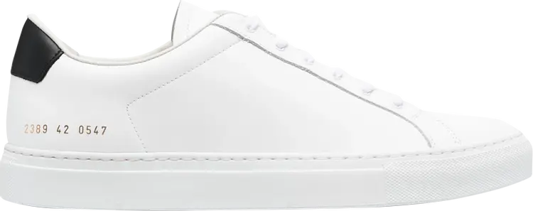 Кроссовки Common Projects Retro Low 'White Black', белый
Кроссовки Common Projects Retro Low 'White Black', белый