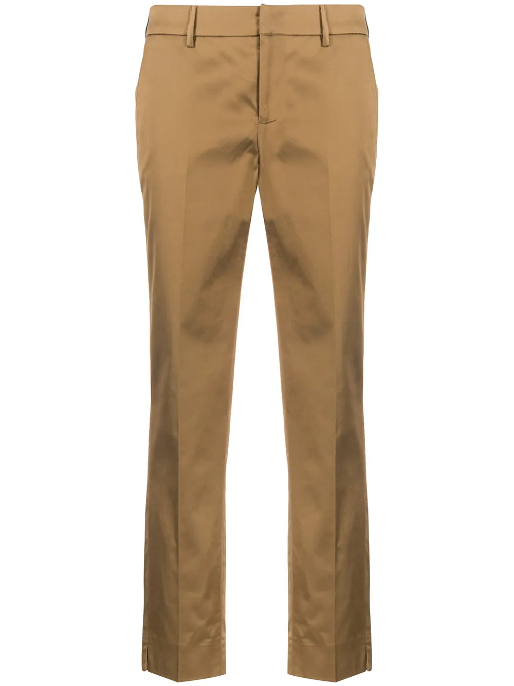 Укороченные брюки кроя слим Pt Torino, коричневый
Укороченные брюки кроя слим Pt Torino, коричневый