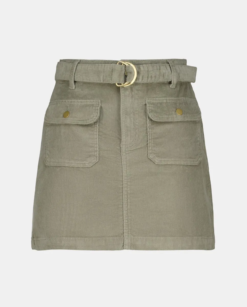 Длинная мини-юбка из вельвета Easy Wear, хаки
Длинная мини-юбка из вельвета Easy Wear, хаки