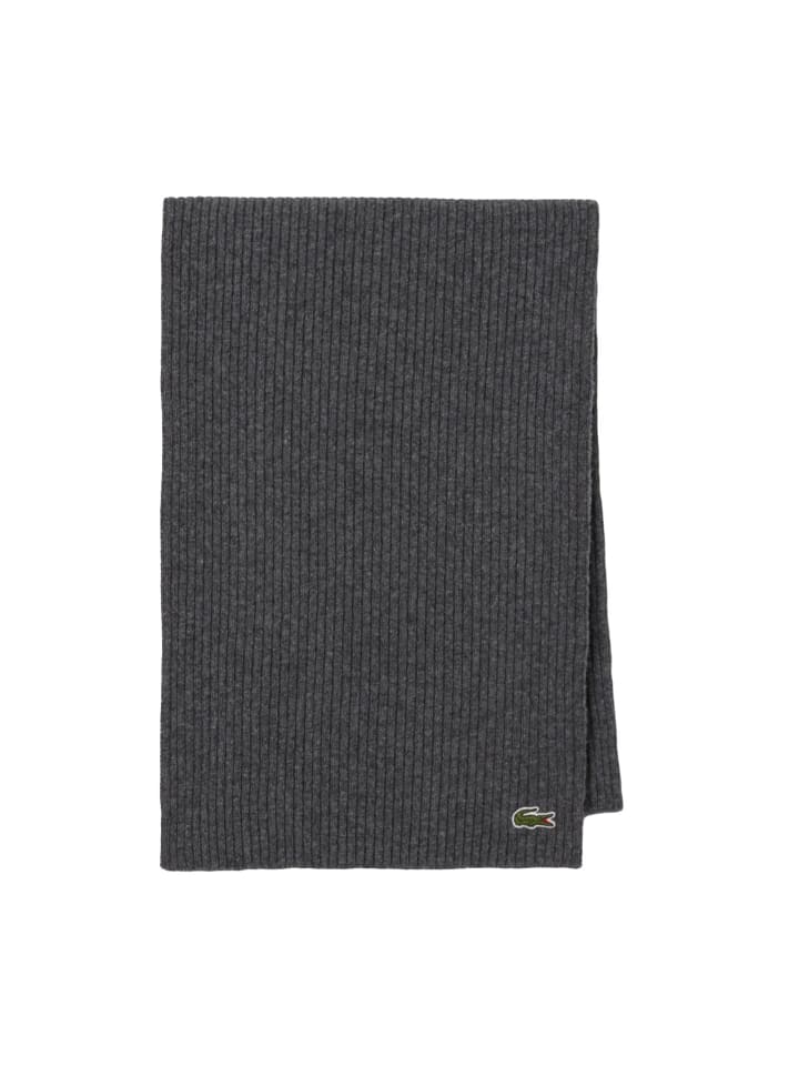 Шарф серого цвета Lacoste
Шарф серого цвета Lacoste