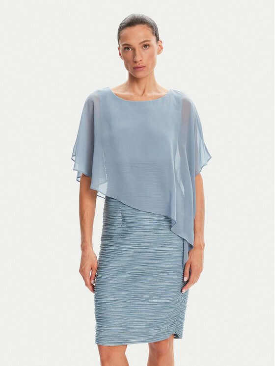 Коктейльное платье стандартный крой 50004700 Swing, голубой
Коктейльное платье стандартный крой 50004700 Swing, голубой