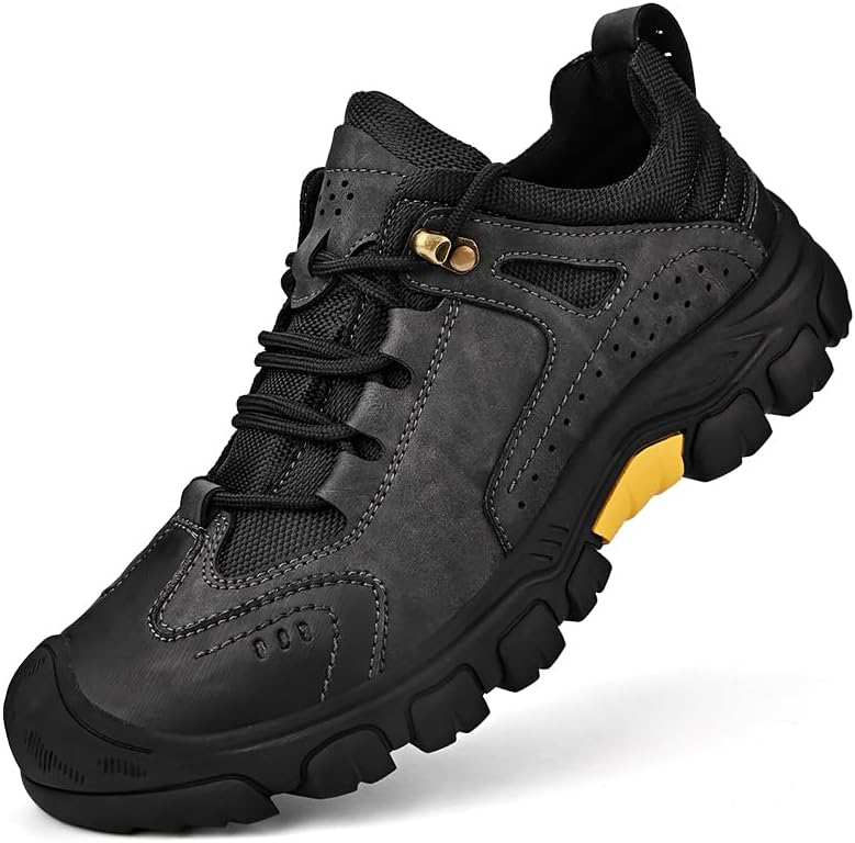 Мужские лоферы, легкие кожаные кроссовки для прогулок и походов Mecolop, черный
Мужские лоферы, легкие кожаные кроссовки для прогулок и походов Mecolop, черный