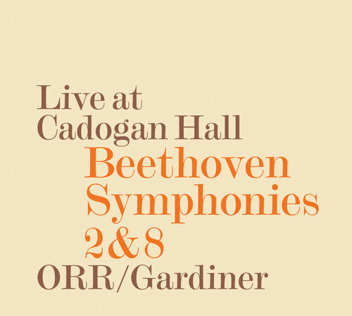 CD диск Beethoven / Gardiner / Orchestre Revolutionnaire: Syms 2 & 8 
CD диск Beethoven / Gardiner / Orchestre Revolutionnaire: Syms 2 & 8