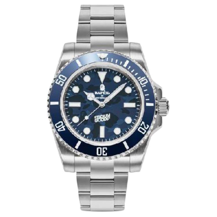 A BATHING APE Часы Bape X Stadium Goods Bapex silver
A BATHING APE Часы Bape X Stadium Goods Bapex silver