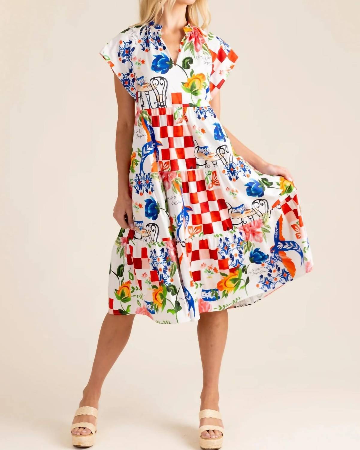 Платье Pippa в принте Амальфи Alden Adair, Amalfi Print
Платье Pippa в принте Амальфи Alden Adair, Amalfi Print