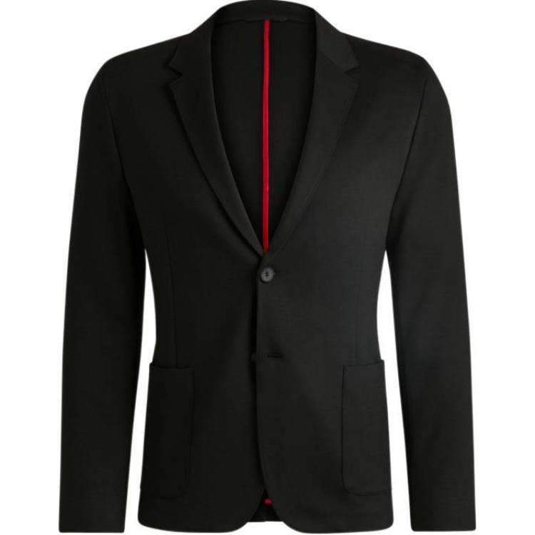 HUGO BOSS Мужской деловой костюм черный, Black 
HUGO BOSS Мужской деловой костюм черный, Black