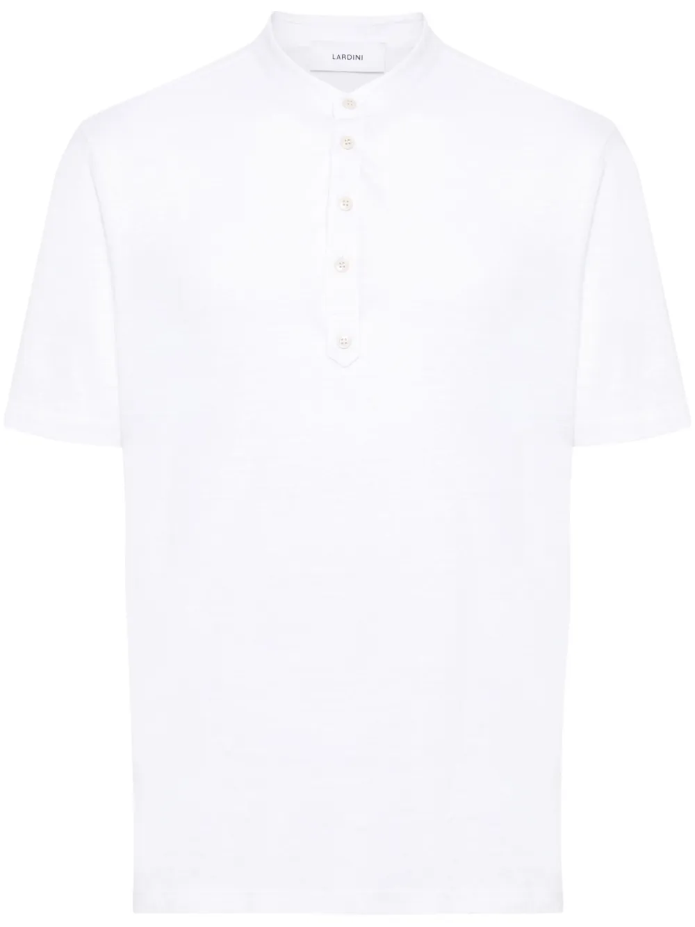 Льняная футболка с высоким воротником Lardini, белый
Льняная футболка с высоким воротником Lardini, белый