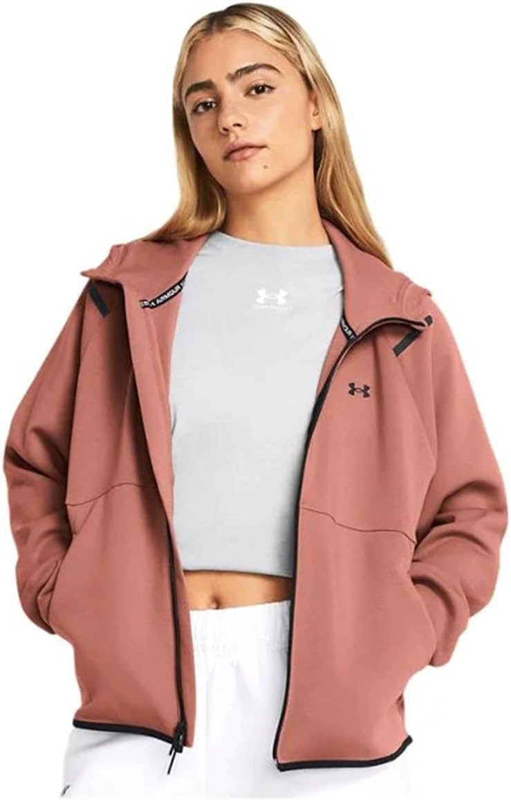 Женская флисовая куртка Unstoppable с застежкой-молнией от Under Armour - непревзойденный комфорт и мобильность, Canyon Pink/Black
Женская флисовая куртка Unstoppable с застежкой-молнией от Under Armour - непревзойденный комфорт и мобильность, Canyon Pink/Black