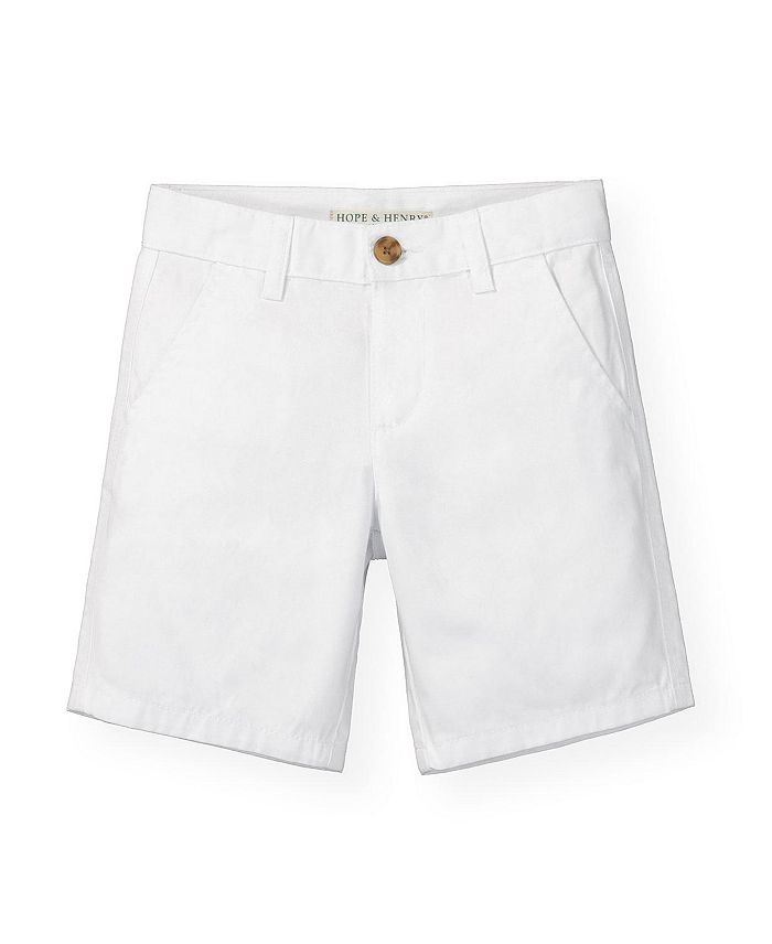 Органические хлопковые шорты-чинос с эластаном для мальчиков - Baby Hope & Henry, белый
Органические хлопковые шорты-чинос с эластаном для мальчиков - Baby Hope & Henry, белый