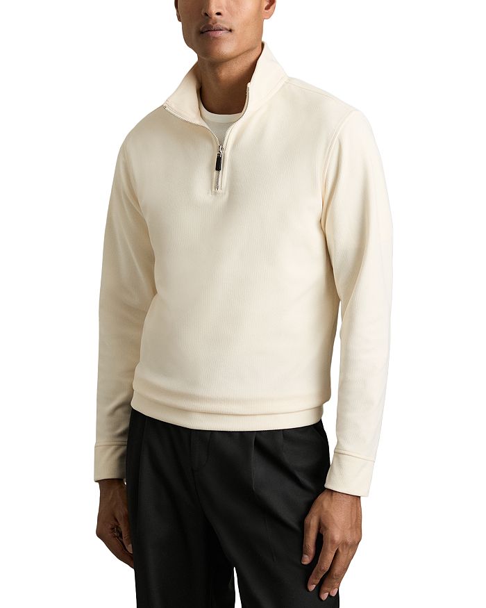 Свитер Creek Brushed Cord с застежкой-молнией на половину длины REISS, слоновая кость/кремовый
Свитер Creek Brushed Cord с застежкой-молнией на половину длины REISS, слоновая кость/кремовый