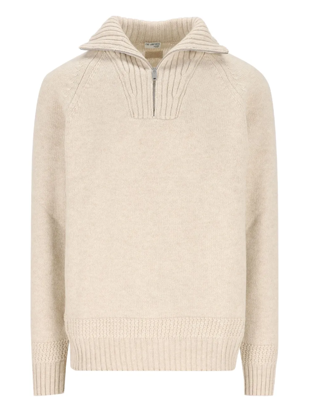 Свитер из шерсти вирджин Fay, бежевый
Свитер из шерсти вирджин Fay, бежевый