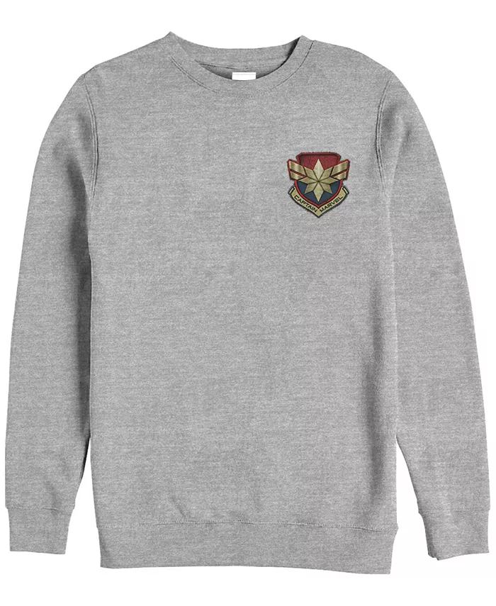 Мужская толстовка Marvel "Captain Marvel" с логотипом на груди, флисовая Fifth Sun, серый
Мужская толстовка Marvel "Captain Marvel" с логотипом на груди, флисовая Fifth Sun, серый