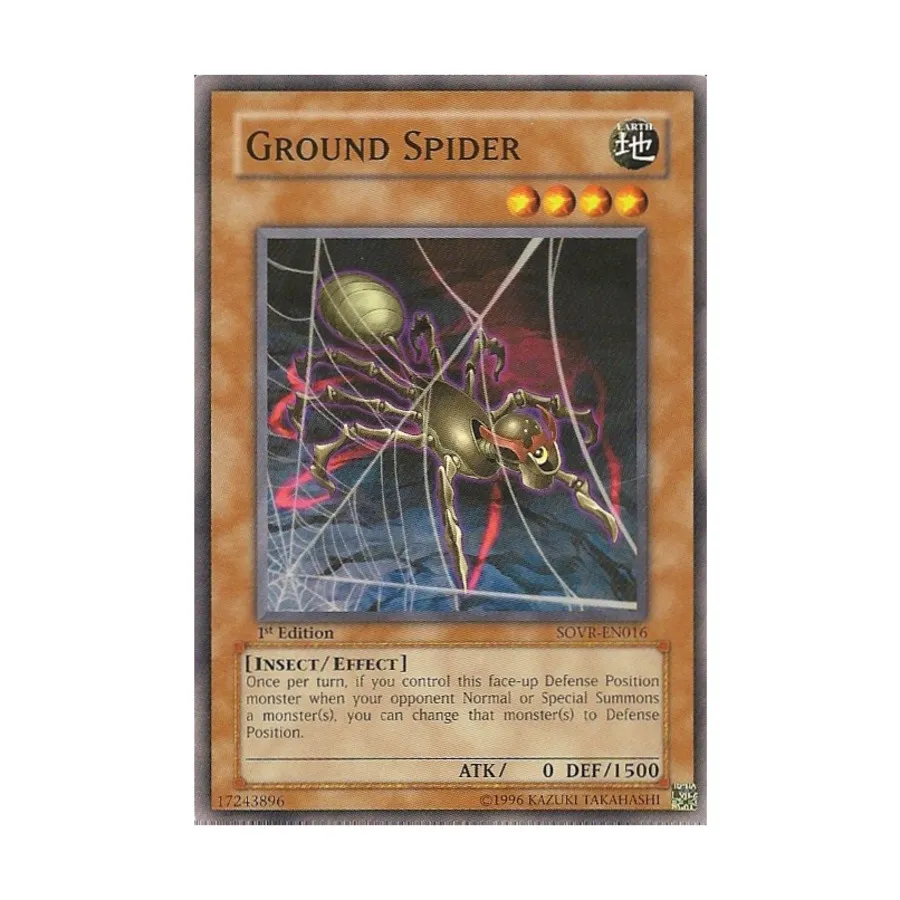 CCG Земляной паук (Обычный), Yu-Gi-Oh - Stardust Overdive - Singles
CCG Земляной паук (Обычный), Yu-Gi-Oh - Stardust Overdive - Singles