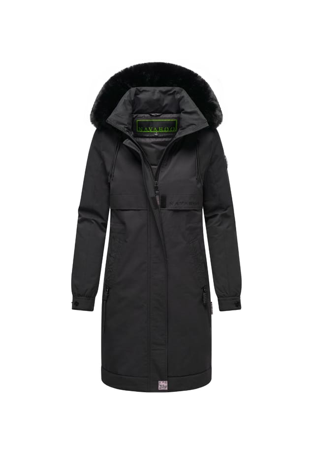 Короткое пальто спасение от холодной погоды 14 Navahoo, черный
Короткое пальто спасение от холодной погоды 14 Navahoo, черный