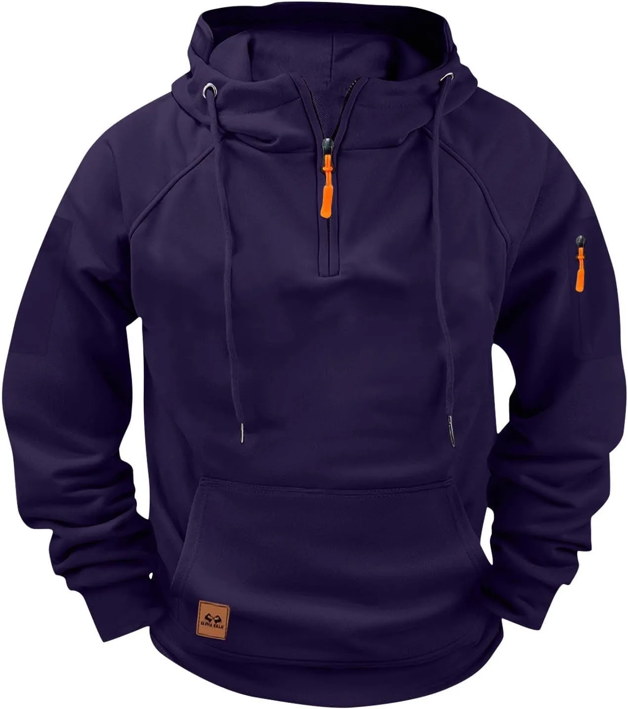 Мужская тактическая толстовка Military Quarter Zip Pullover с капюшоном и карманами
Мужская тактическая толстовка Military Quarter Zip Pullover с капюшоном и карманами