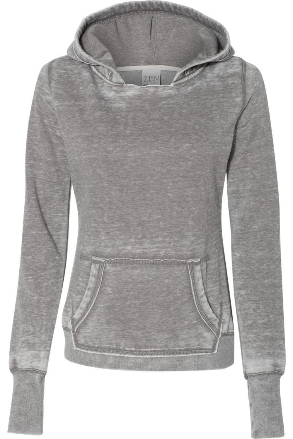 Женская флисовая толстовка с капюшоном J. America Zen, цвет cement
Женская флисовая толстовка с капюшоном J. America Zen, цвет cement